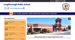 Desktop Screenshot of loughborough.limestone.on.ca