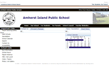 Tablet Screenshot of amherstisland.limestone.on.ca