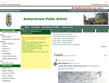 Tablet Screenshot of amherstviewps.limestone.on.ca