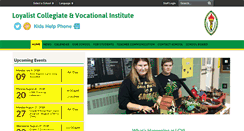 Desktop Screenshot of lcvi.limestone.on.ca