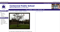 Desktop Screenshot of centennial.limestone.on.ca